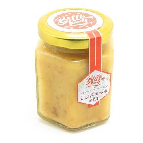 Крем-мед BelloHoney с клубникой 200 мл в Верный