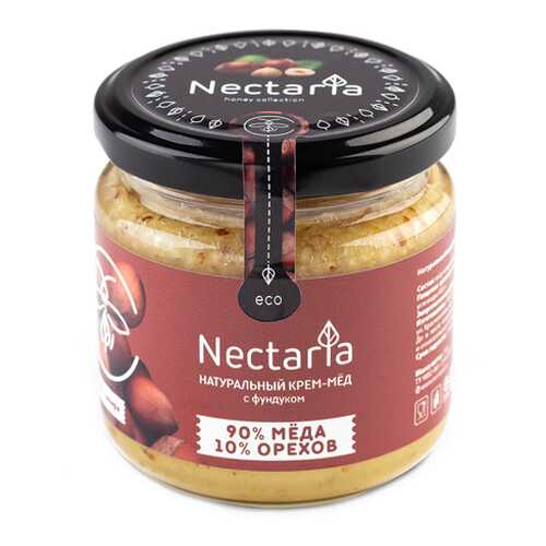 Крем-мёд с фундуком Nectaria 230 г в Верный