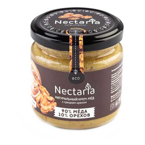 Крем-мёд с грецким орехом Nectaria 230 г в Верный