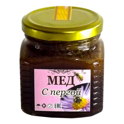 Мед Бийский пчелоцентр с пергой 350 г в Верный