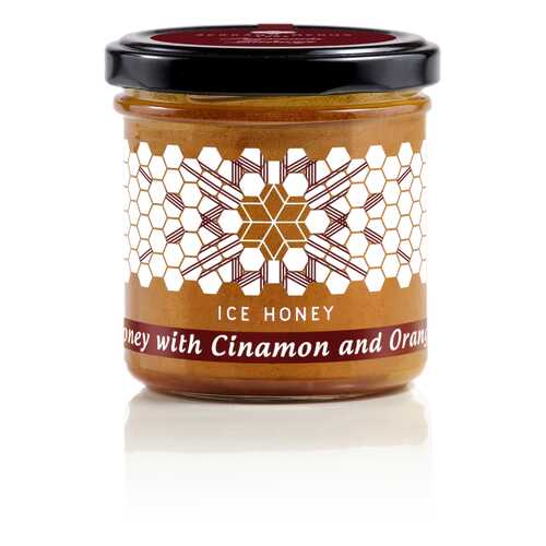 Мед Ice honey с корицей, апельсином и лимоном 200 г в Верный