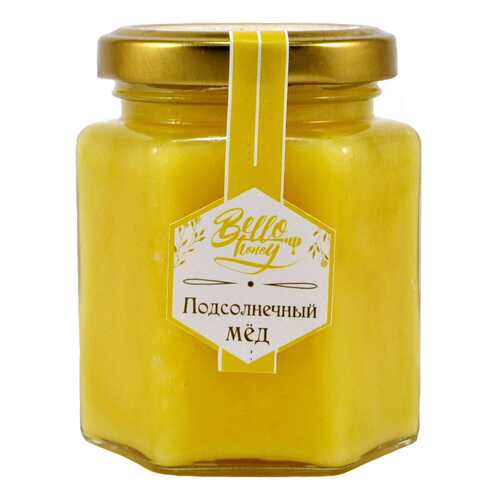 Мед подсолнечный BelloHoney 300 г в Верный