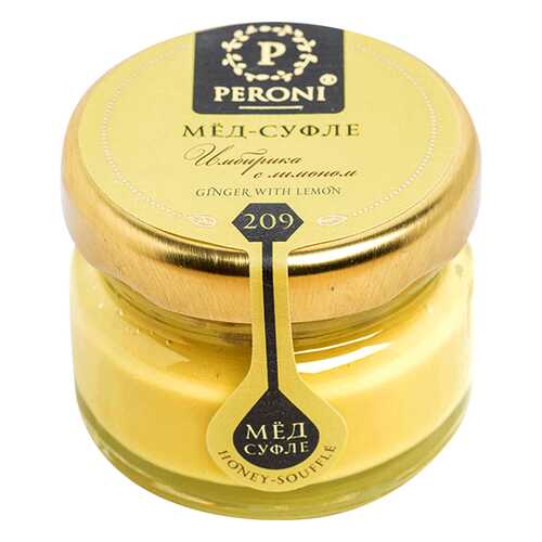 Мед-суфле Peroni Honey имбирика с лимоном 30 г в Верный