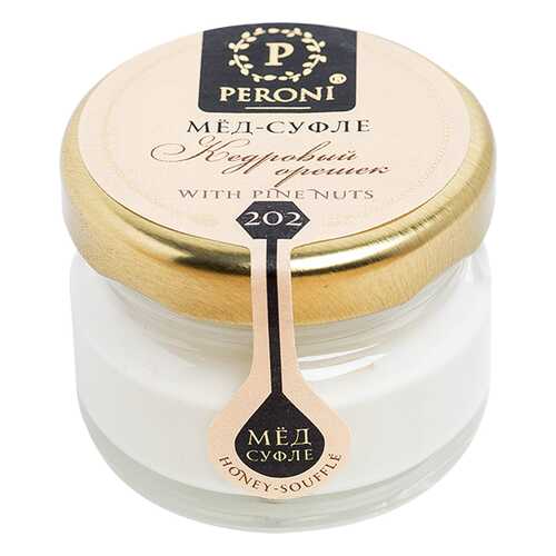Мед-суфле Peroni Honey кедровый орешек 30 г в Верный