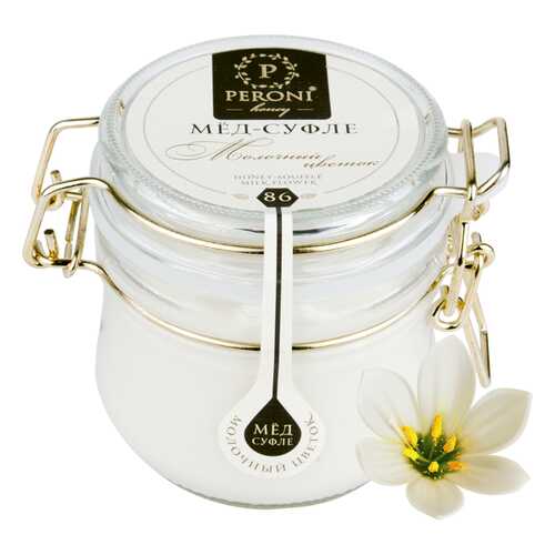Мед-суфле Peroni Honey молочный цветок 220 г в Верный