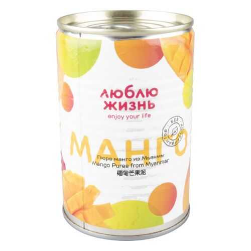 Пюре манго Люблю жизнь из мьянмы 450 г в Верный