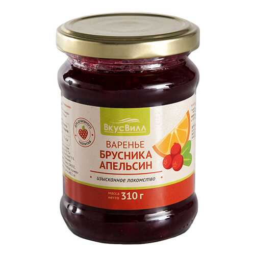 Варенье брусника - апельсин 310 г в Верный