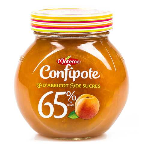 Варенье MATERNE Confipote из абрикосов (65% фруктов) 350 г Франция в Верный