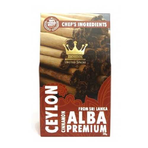 Корица United Spices цейлонская сорт alba 30 г в Верный