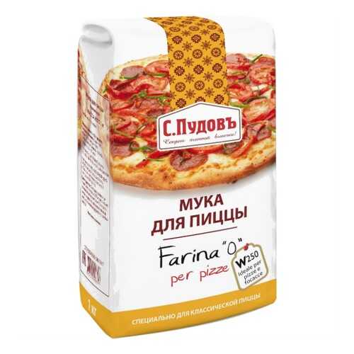 Мука для пиццы С.Пудовъ 1 кг в Верный