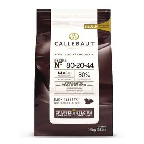 Шоколад темный Callebaut 80.1% какао 80-20-44-RT-U71 2.5 кг в Верный