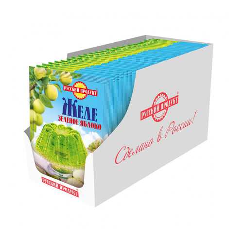 Желе Русский продукт быстрого приготовления микс 5 вкусов 7*50г в Верный