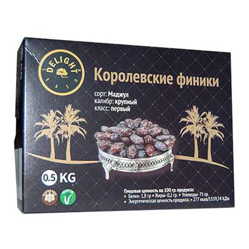 Финики Delight Season сушеные с косточкой 500 г в Верный
