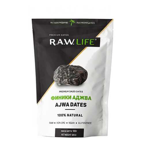 Финики Raw Life аджва в Верный