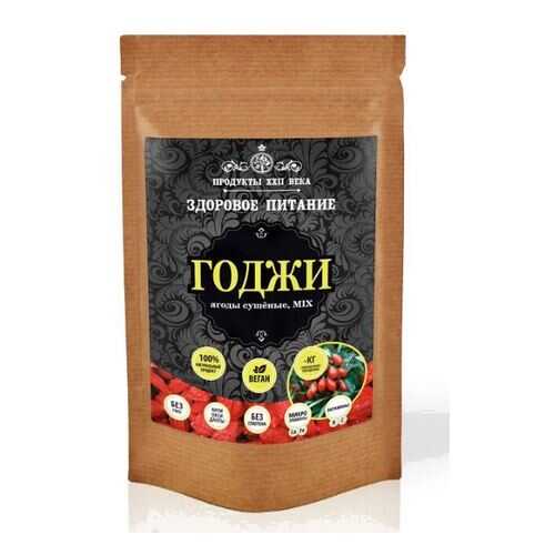 Годжи ягоды Продукты XXII века сушеные mix 100 г в Верный