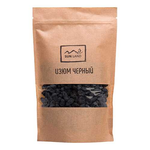 Изюм Sun Land черный 500 г в Верный