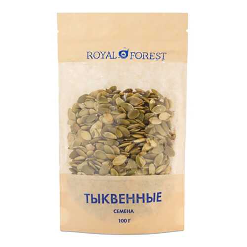 Семечки тыквенные Royal Forest очищенные 100 г в Верный