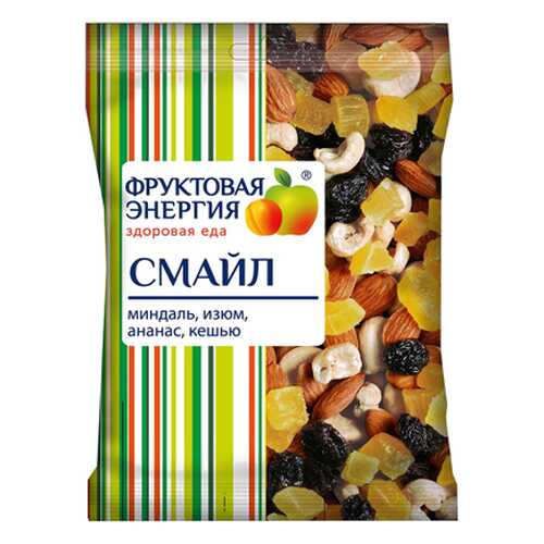 Смесь фруктово-ореховая Фрути-Смайл Фруктовая Энергия 50 г в Верный