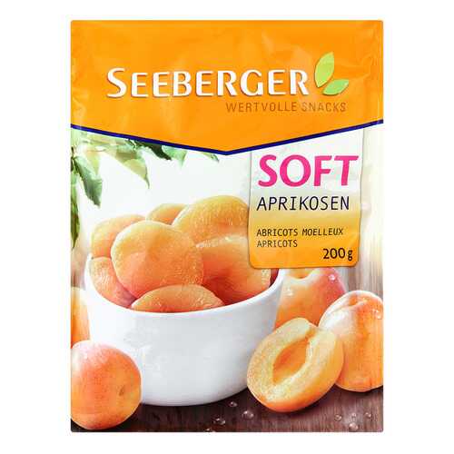Сухофрукты Seeberger абрикосы мягкие 200 г в Верный