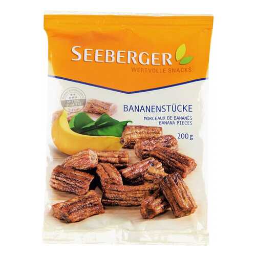 Сухофрукты Seeberger бананы кусочками 200 г в Верный