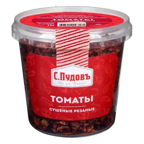 Томаты сушеные резаные С.Пудовъ 100 г в Верный
