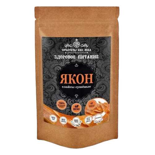 Якон Продукты XXII века слайсы сушеные 100 г в Верный