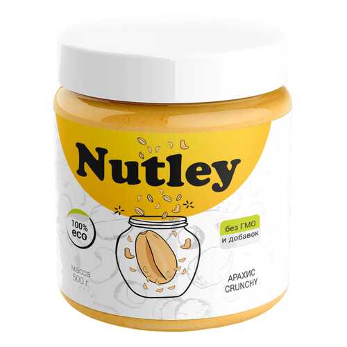 Арахисовая паста Nutley Crunchy 500 г в Верный