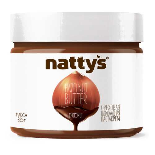 Ореховая паста Nattys Choconut с добавлением какао 325 г в Верный