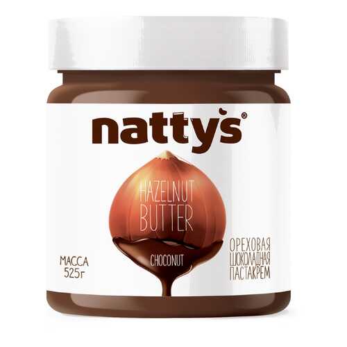 Ореховая паста Nattys Choconut с добавлением какао 525 г в Верный