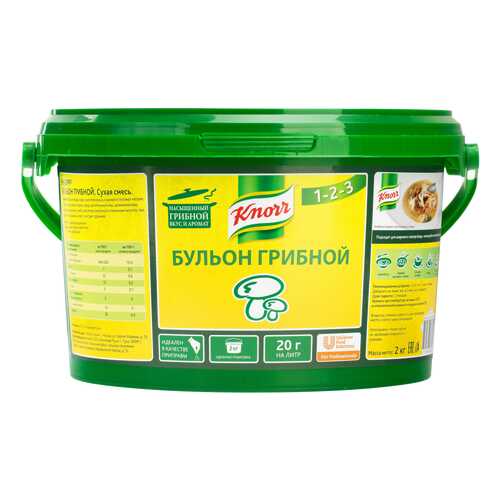 Бульон Knorr грибной 2 кг в Верный