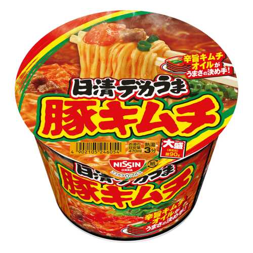 Лапша Nissin со вкусом Кимчи 103 г в Верный