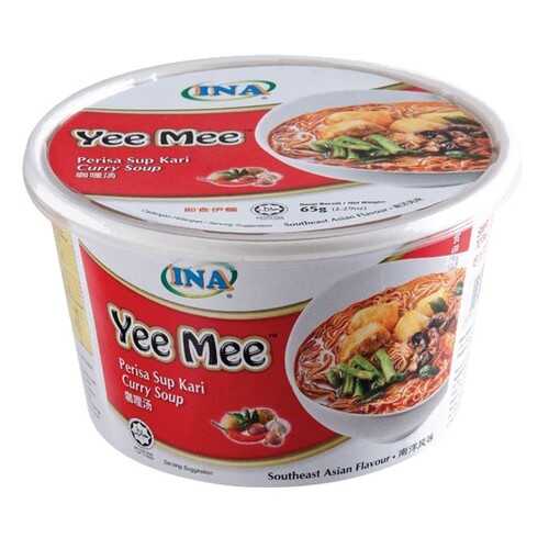 Лапша Yee Mee Ina карри с морепродуктами быстрого приготовления 100 г в Верный