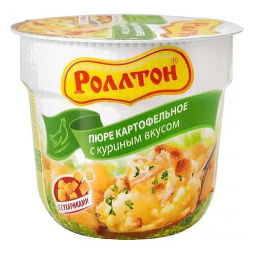 Пюре картофельное Роллтон с куриным вкусом 40 г в Верный