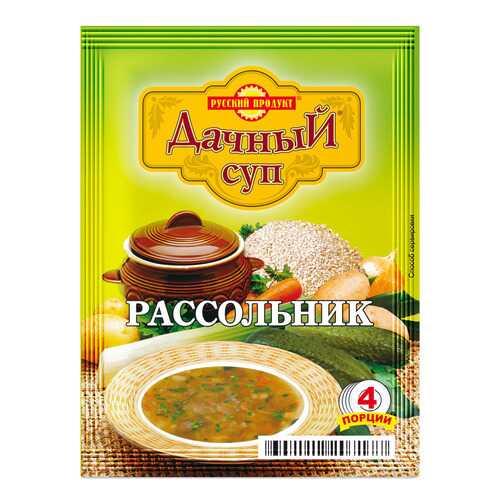 Суп дачный Русский Продукт рассольник варочный 65 г в Верный