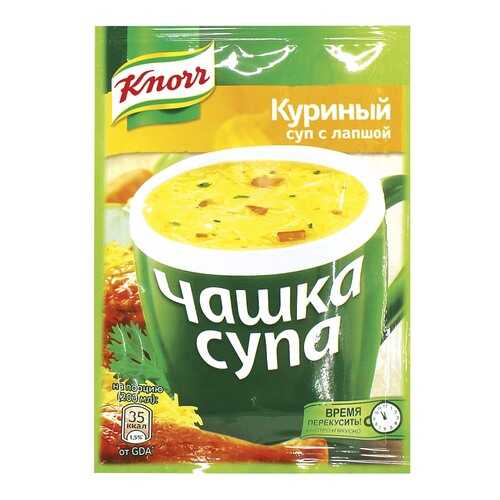 Суп Knorr чашка куриный с лапшой 13 г в Верный