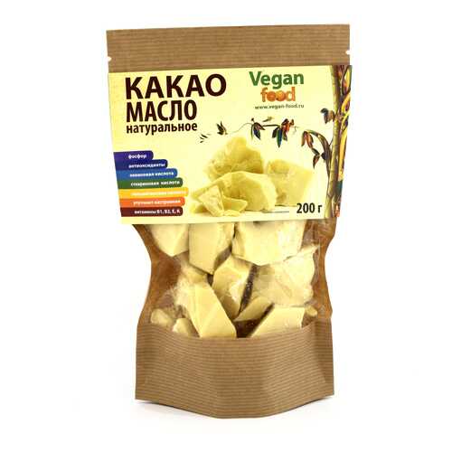 Какао-масло натуральное 100 г в Верный