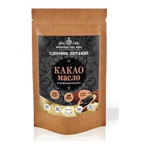 Какао-масло Продукты XXII века нерафинированное 100 г в Верный