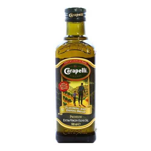 Масло Carapelli Oro Verde Extra Vergine оливковое нерафинированное 500 мл в Верный