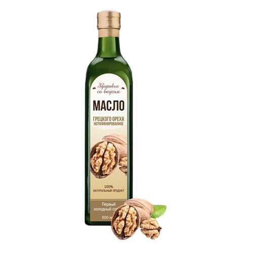 Масло грецкого ореха Здоровье со вкусом 500 мл в Верный