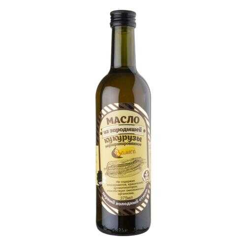 Масло кукурузное нерафинированное Василиса из зародышей первый холодный отжим 375 мл в Верный