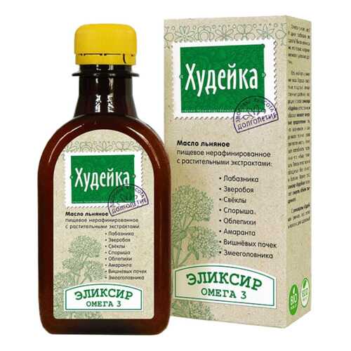 Масло льняное Компас Здоровья худейка 200 мл в Верный