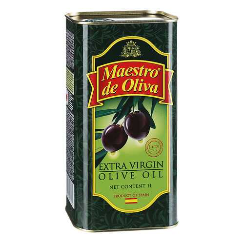 Масло Maestro de Oliva extra virgin оливковое нерафинированное 1 л в Верный