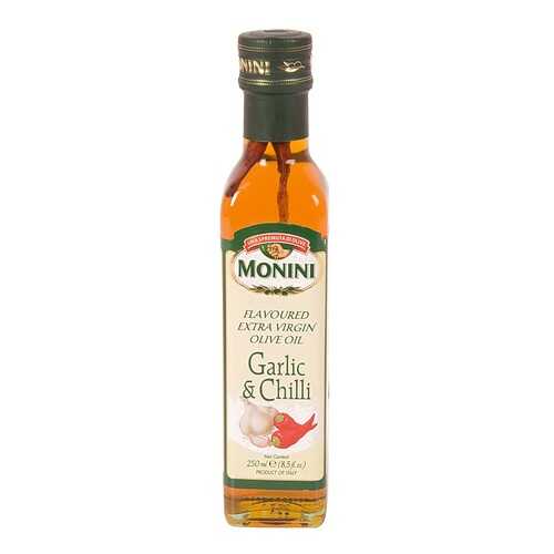 Масло Monini garlic&chili чеснок и перец чили оливковое 250 мл в Верный