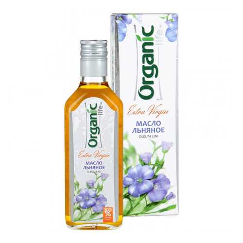 Масло пищевое Organic Life нерафинированное льняное 500 мл в Верный