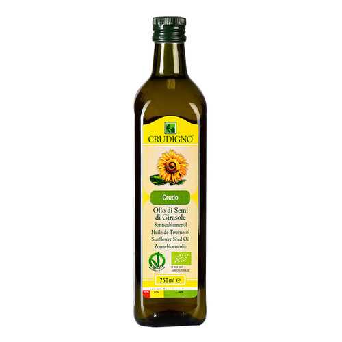 Масло подсолнечное Crudigno organic oils био 0.75 л в Верный