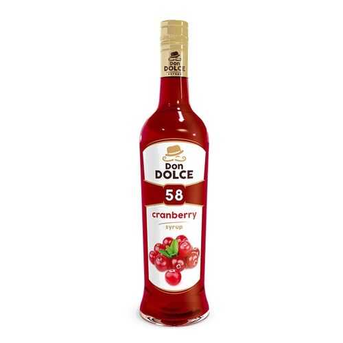 Сироп Don Dolce клюква 0.7 л в Верный