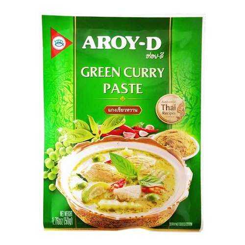 Паста Aroy-D карри зеленая 50 г в Верный