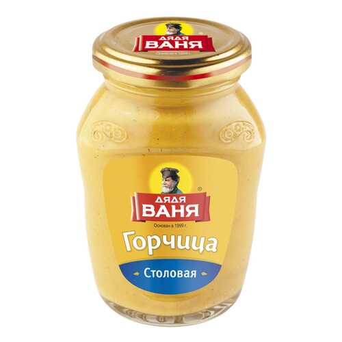 Горчица Дядя Ваня столовая 140 г в Верный