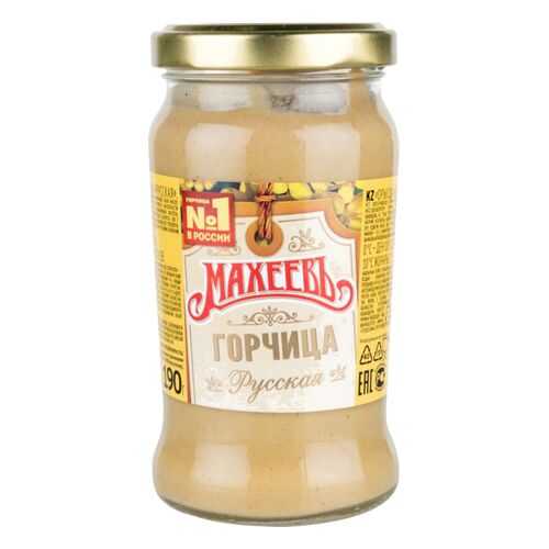 Горчица Махеевъ русская 190 г в Верный