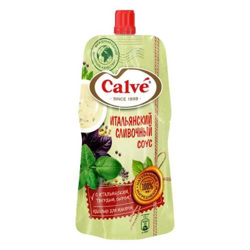Соус для макарон Calve итальянский сливочный 230 г в Верный